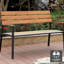 Banc de jardin en aluminium Abrego-862372921