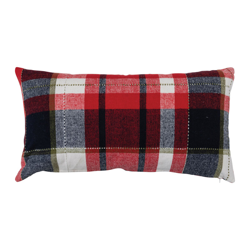  Cotton Lumbar Rectangular Pillow Cover & Insert