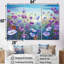 «Purple Morning Glory Flower Field», ensemble d'art sur toile-107736005-107736004