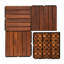 Carreau de terrasse en bois 12 po x 12 po Swofford-71937131