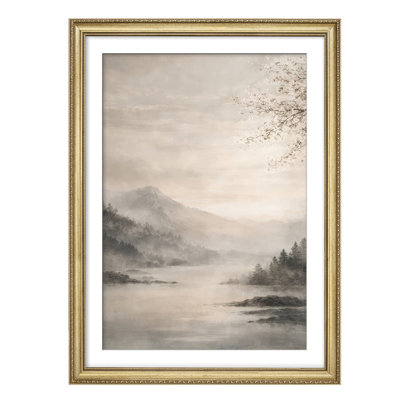 Art mural encadré doux 26 "x 36"