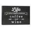 Coffee & Wine by Amanda Murray - Print on Canvas-89230070-49986960