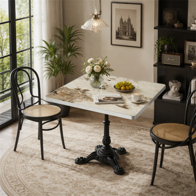 31.5" Square Outdoor Tulip Dining Table
