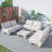 Shenia Outdoor Upholstered Coversation Set