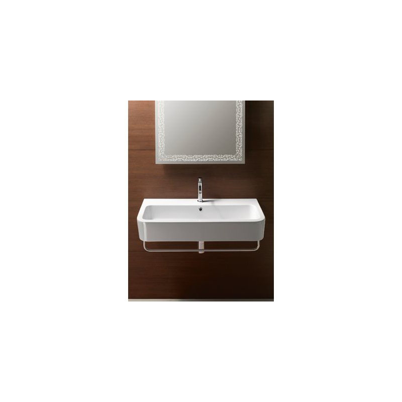 Traccia 36" Wall Mount lavabo avec trop plein