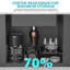 Évier de cuisine encastré à cuve simple en acier inoxydable calibre 16 de 33 po x 19 po x 10 po
