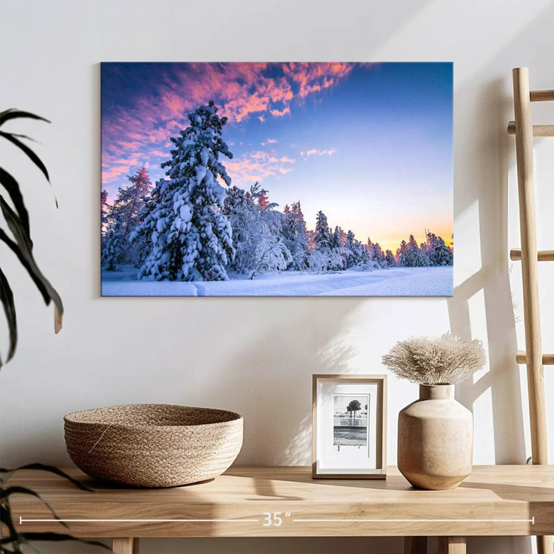Alvord Pink Sunset At Winter, 16" H x 24" W