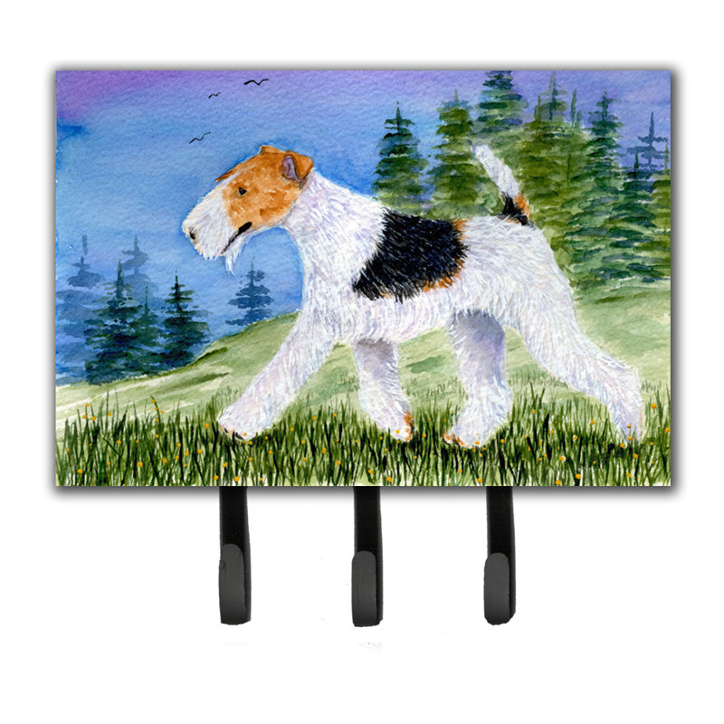 Porte-clés terrier fox