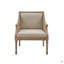 Chaise avec accoudoirs d'appoint