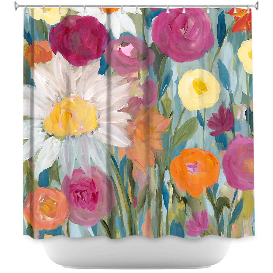 Nature/Floral Shower Curtain DiaNoche Designs