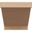 Burlington Woodgrain TimberThane Ra partier queue, brun clair apprêté-88142269