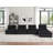 Charmie Velvet L-Shaped Sectional Reversible-88309965