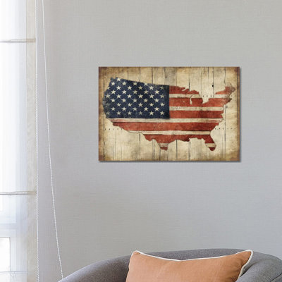 " USA Flag Wood " by Jace Grey