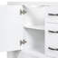 Meuble-lavabo 36 po sans lavabo, base d'armoire seulement, six tiroirs, diviseur de tiroir multifonctionnel, tablette réglable-1445622213