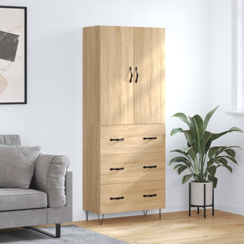 Nathanson 69.5cm Sideboard, Sonoma Oak