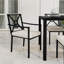 Fauteuils de patio empilables avec coussins Martha Pond
