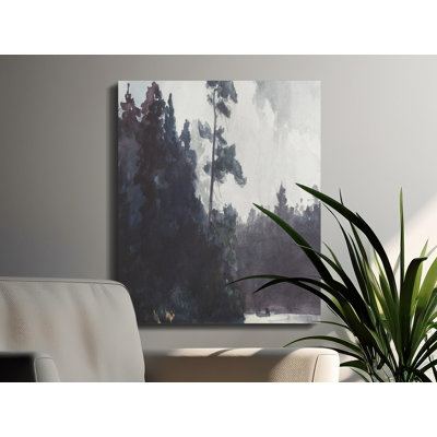 Gorby 1 Piece Wrapped Canvas Wall Art Set
