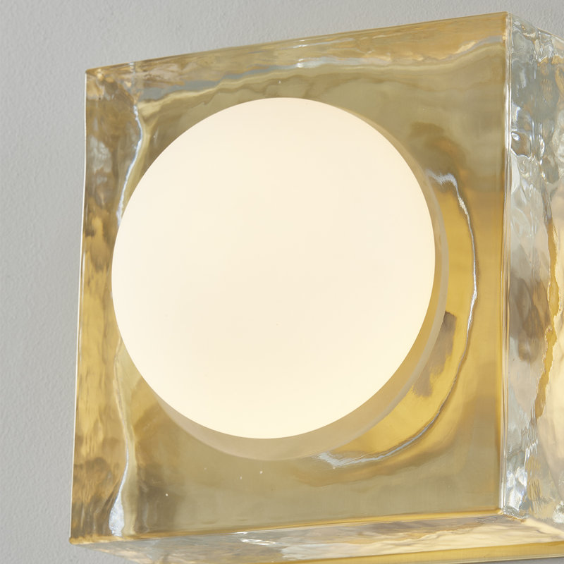 1 - Light Wallchiere, Aged Brass