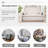 Oversized 61'' Convertible Sleeper Sofa Bed-2107789238