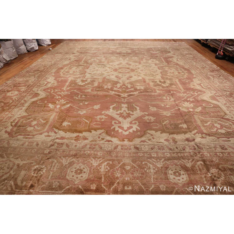 One-of-a-Kind Rectangle 14'5" x 18'8" Hand Knotted Area Rug