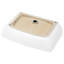 24"X15" Ceramic Rectangular Vessel Sink - Modern, Stain-, Countertop Mount For Various Locations White Bathroom Stylish, Stain , Suitable Multiple