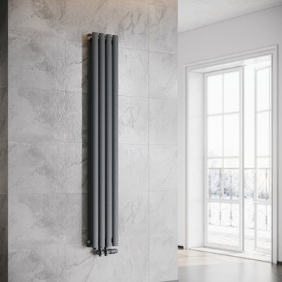 Shalanda Vertical Oval Panel Radiators