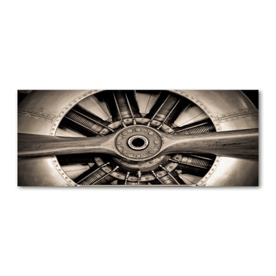 Aircraft Engine - Wrapped Canvas Print