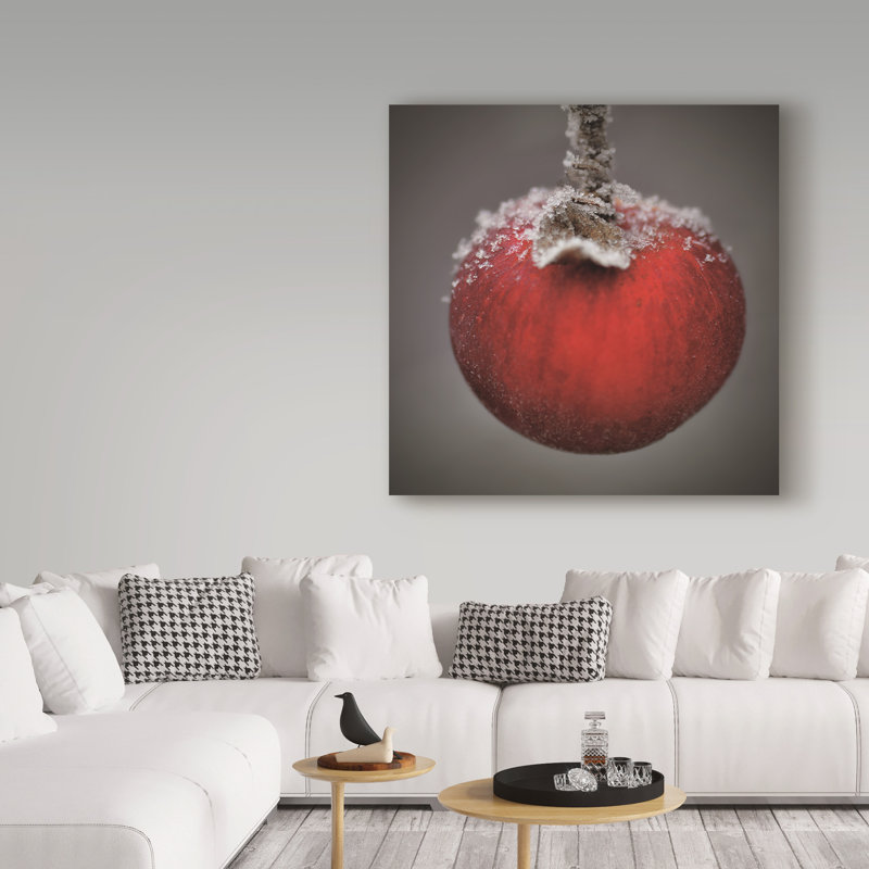 « red pomme », reproduction de photo sur toile, H 14 po x l 14 po