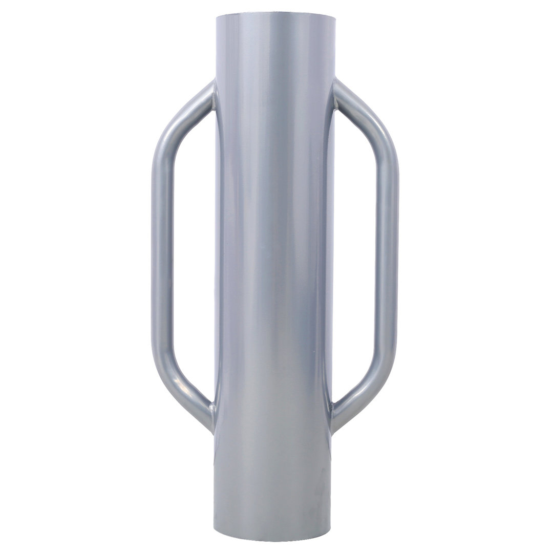 Guardrail Post Driver With Handle Post Impact Post Rammer For Metal U-Shaped Guardrail Wooden Post T-Shaped Post Driver