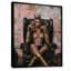 «Brown Boxing Diva - Fashion Girl Power», impression murale-106149585-106149589