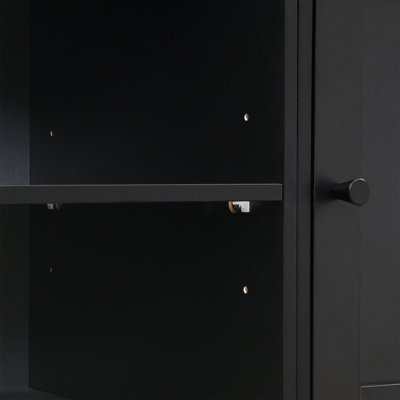 78.7"H x 79"W Freestanding Hall Tree with Cabinets, Hooks and Anti-Tip Device