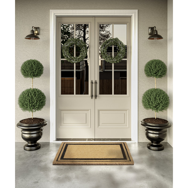 Porte Gaspard doormat, weatherproof and non -slip for the hallway