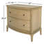 Sadie 1 - Drawer Solid Wood Nightstand