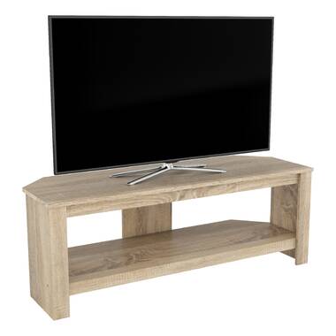 Foundry Select Meuble télé de coin en bois massif pour téléviseur de 50 po  ou moins Rafeef et Commentaires - Wayfair Canada