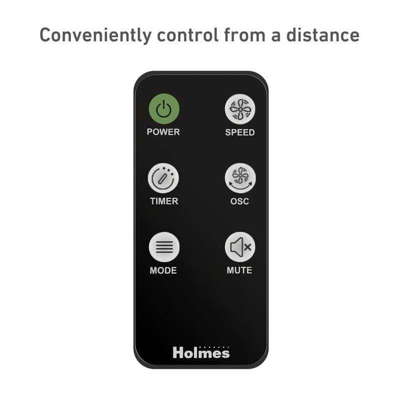 42" SmartConnect Wi-Fi Oscillating Digital Tower Fan, 5 Speeds, Remote Control
