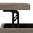 Owen 42"W Upholstered Vegan Leather Mid-Century Modern Rectangular Lift-Top Ottoman With High-Density Foam-122852324