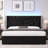 Sturminster Velvet Wingback Upholstered LED Light 2 Drawer Storage Bed-1878212720-1877972655