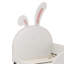 Joli lit princesse en forme de lapin, plateforme tapissier simple avec tête et pied de lit-1852682002