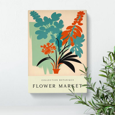 XMKTMKT-152 Collection Flower Market Exhibition No.1 - Wrapped Canvas
