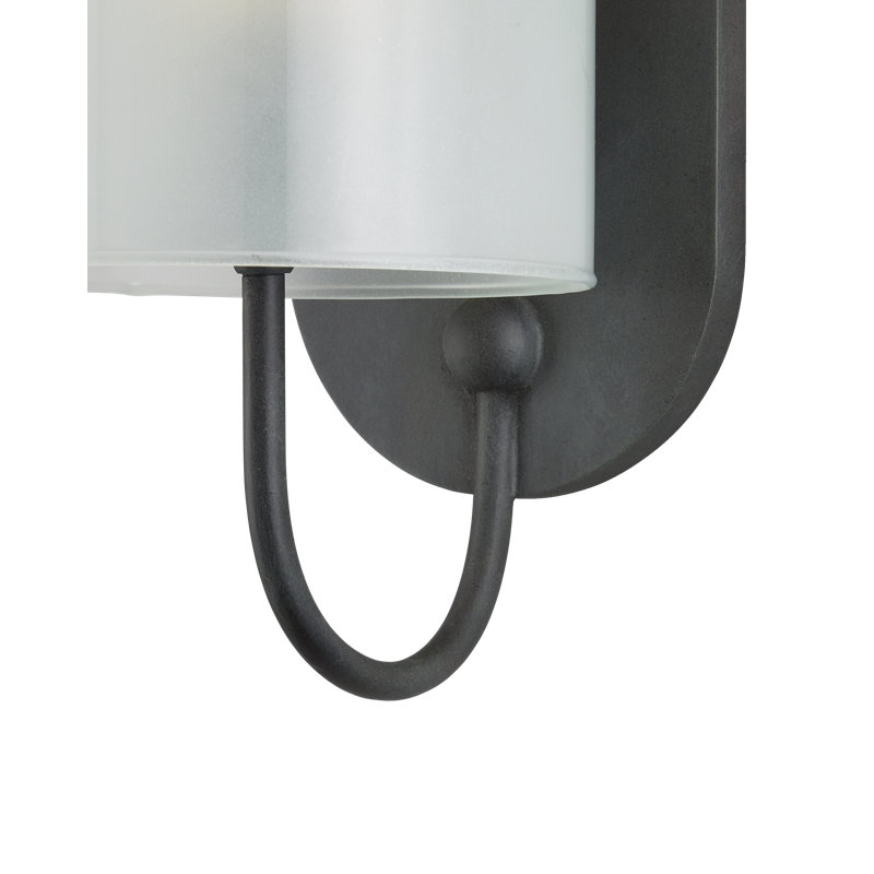 Glacier 1 - Light Flush Mounted Sconce, Antique Bronze