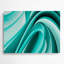 Gradient Abstract 13, art mural en métal bleu-1431772737