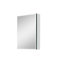 Armoire à pharmacie 20 po x 26 po avec miroir à fixation en surface ou salle de bain encastrée en aluminium