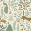 Menagerie 20' L x 27" W Peel and Stick Wallpaper Roll-873319227