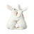 7"H Easter Loving  Bunny Resin Table Decor