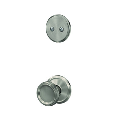 Inactive Interior Knob Rosette Dummy Entry Set