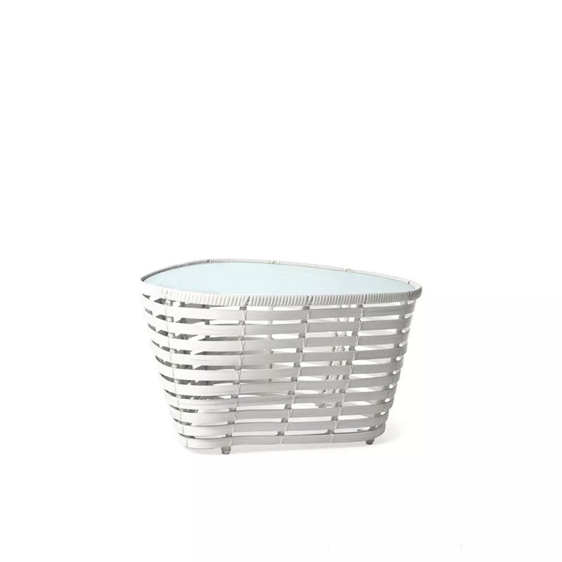 Oasis Outdoor Side Table, Brown