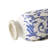 7.9 Inch 2Pcs Rustic Blue And White Ceramic Vase Set
