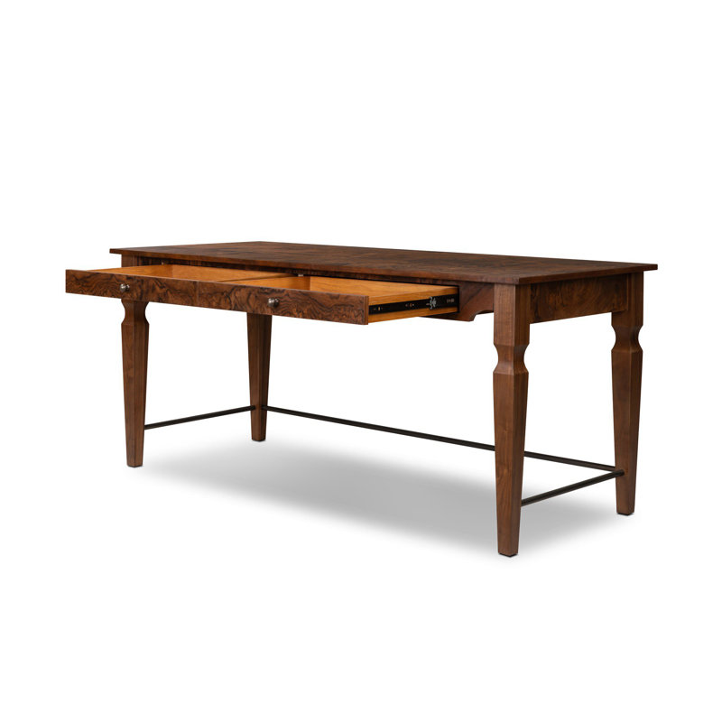 Galvin Desk-Walnut Burl