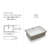APRESSHUI 15.5'' Ceramic Rectangular Bathroom Sink with Overflow