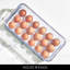 Panier à œufs empilable en plastique sans BPA iDesign Crisp - transparent 12,72 po x 6,32 po x 3,88 po